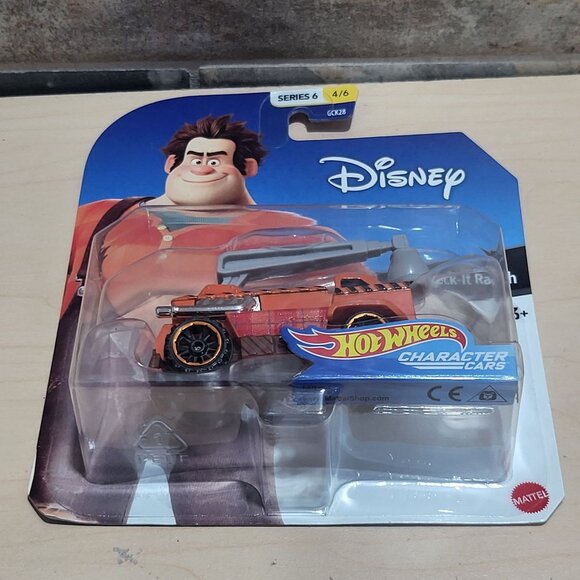 Hot Wheels Disney Character Car Wreck It Ralph 2018 Diecast Toy Car - Picture 4 of 9
